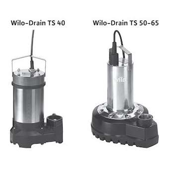 Pompe submersible Wilo-Drain TS40/14 3-400-50-2-10M KA. (2063930)|Wilo France-WLO2063930