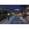 Borne solaire carree de sol mini Hades noire dimmable - IP65|Xeta premium-XET40092XS