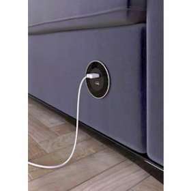 Versadot 2x USB noir glass|Xeta premium-XET060.30Y.00003