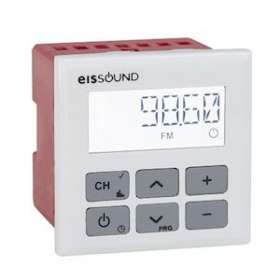 Unite de controle encastrable FM avec affichage digital - blanc|Xeta premium-XET32801