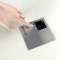 Versahit - dock chrome encastrable avec volet coulissant - 2 prises