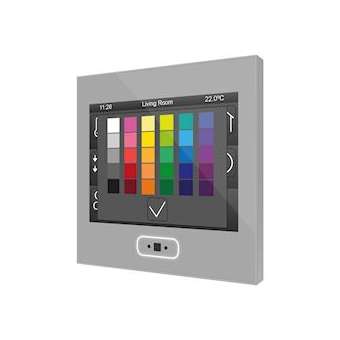 Z35. Écran tactile capacitif - Argent|Zennio avance y tecnologia-ZNNZVI-Z35-S