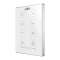 Interrupteur capacitif Touch-MyDesign de 8 boutons avec thermostat.