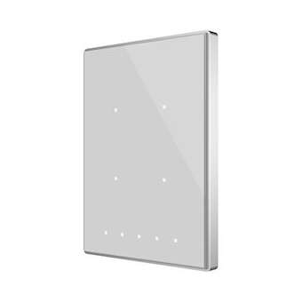 Interrupteur capacitif Touch-MyDesign de 4 boutons avec thermostat.|Zennio avance y tecnologia-ZNNZVI-TMDP4-PS