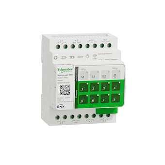 SpaceLogic KNX - commutation volet/store - 8 sorties 10AX/16AC1 - master|Schneider Electric-SCHMTN6705-0008