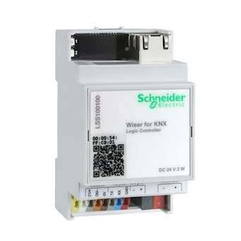 Wiser for KNX - contrôleur logique multi-protocole KNX - Modbus avec serveur Web|Schneider Electric-SCHLSS100100