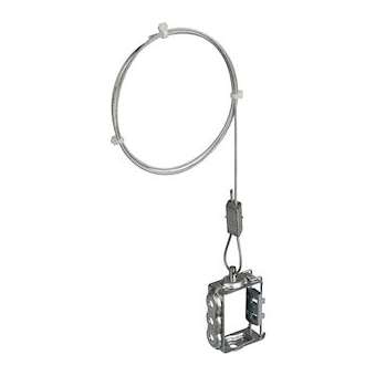 Kit suspension (support typeA + câble 3m) canalisation d'éclairage LBplus|Zucchini france-ZUCZU75003009