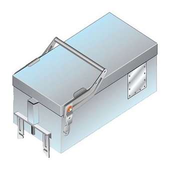 Boîtier dérivation sectionnement métal CEP MR - porte-fusible 125A taille 00|Zucchini france-ZUCZU50414022