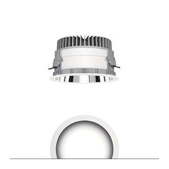 Panos Evo R200H 19W Led840 Ldo Al Wh|Zumtobel-ZUM60816071