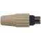 Connecteur IEC 9.52 mâle TV plastique