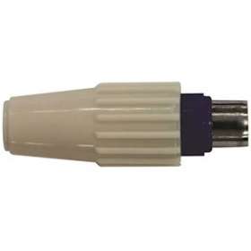 Connecteur IEC 9.52 mâle TV plastique|Evicom-EVCCFME