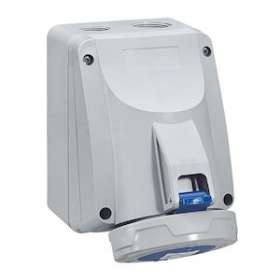 Prise saillie P17 IP66/67 16A - 200V~ à 250V~ - 2P+T|Legrand-LEG555354