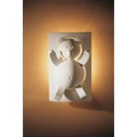 APPLIQUE 1814 'NOUNOURS' PLATRE NATUREL INCANDESCENT|Evidence Sedap-SDP1814AA01