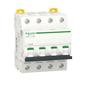 Acti9, iC60H disjoncteur 4P 50A courbe C|Schneider Electric-SCHA9F87450