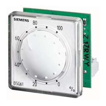 Potentiomètre consigne actif 15..24V|Siemens HVAC-SBABSG61