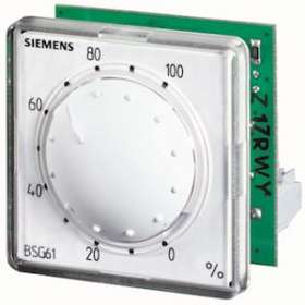 Potentiomètre consigne actif 15..24V|Siemens HVAC-SBABSG61