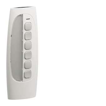 Télécommande 6 Boutons poussoir 6 Entrées KNX radio quicklink|Hager-HAGTU406