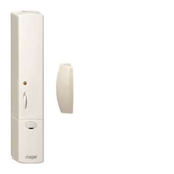 Détecteur ouverture KNX radio QL|Hager-HAGTRC301B