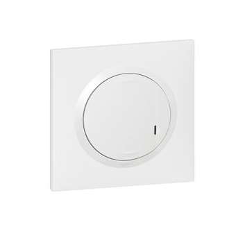 Interrupteur variateur connecté dooxie with Netatmo sans neutre 5W à 300W -blanc|Legrand-LEG600081