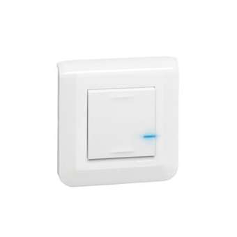 Interrupteur variateur connecté Mosaic with Netatmo sans neutre 5W à 300W -blanc|Legrand-LEG077701L