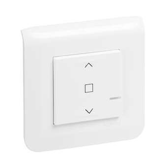 Interrupteur filaire connecté pour volet roulant Mosaic with Netatmo - blanc|Legrand-LEG077706L