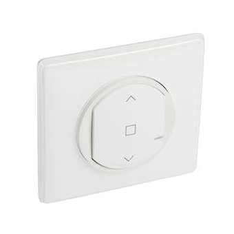 Commande sans fil pour inter volet roulant connecté Céliane with Netatmo - blanc|Legrand-LEG067646