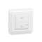 Commande sans fil Lever/Coucher connectée Mosaic with Netatmo - blanc