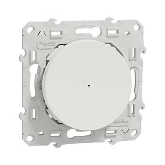 Wiser Odace - bouton poussoir - 10A - zigbee - blanc|Schneider Electric-SCHS520530W