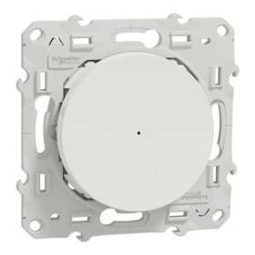 Wiser Odace - bouton poussoir - 10A - zigbee - blanc|Schneider Electric-SCHS520530W