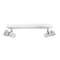 COSMOS B2 - Plaf./Appl.Mur 2 spots GU10, blanc, a/lpes LED 6W 3000K 500lm incl