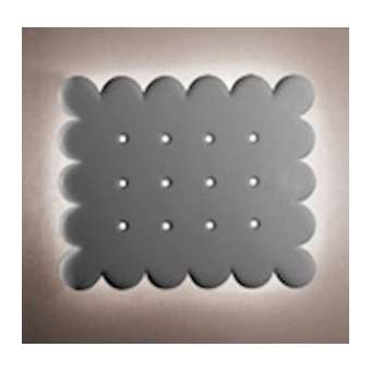 APPLIQUE BISCUIT RECTANGLE PLATRE NATUREL INCANDESCENT|Evidence Sedap-SDP3132AA01