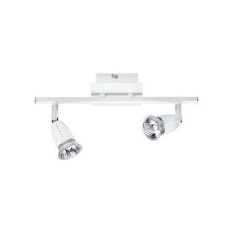 ECCO B2 - Plaf./Appl.Mur 2 spots GU10 50W max., blanc, lampes non incl.|Aric-ARI4663