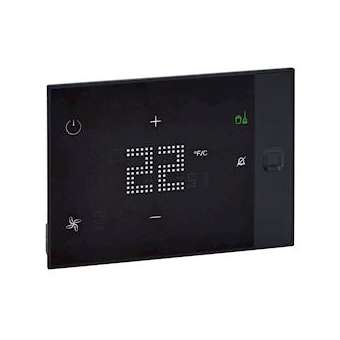 Thermostat hôtel Ux One encastré 230V avec services DND MUR - noir|Legrand-LEG048915
