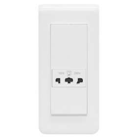 Prise pour rasoir IP24 IK04 Mosaic 5 modules - blanc|Legrand-LEG077586