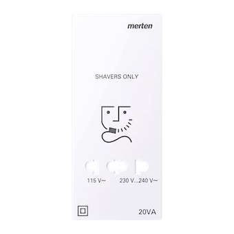 D-Life - enjoliveur pour prise rasoir - blanc lotus|Schneider Electric-SCHMTN2109-3435