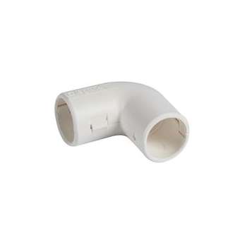 Coude équerre 90DEG IP40 D20mm - blanc RAL9010 antimicrobien|Legrand-LEG06122
