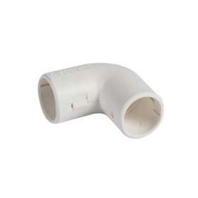 Coude équerre 90DEG IP40 D20mm - blanc RAL9010 antimicrobien|Legrand-LEG06122