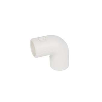 Coude équerre 90DEG IP40 D16mm - blanc RAL9010 antimicrobien|Legrand-LEG06121
