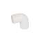 Coude équerre 90DEG IP40 D16mm - blanc RAL9010 antimicrobien
