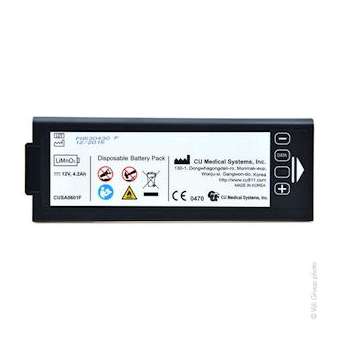 Batterie(s) Batterie médicale non rechargeable AED 12V 4.2Ah|Enix energies-NXGAML0726