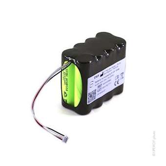 Pack(s) Batterie médicale MEDWIN EASYLIT 9.6V 2Ah Molex|Enix energies-NXGMGH00882