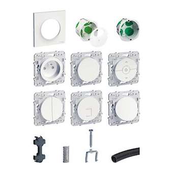 DID - Pack appareillage encastré Odace|Schneider Electric-SCHMDG99UTO