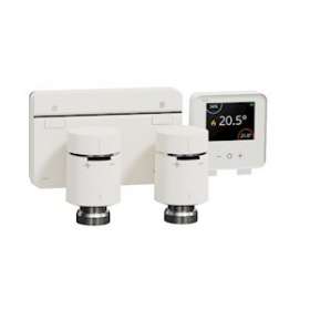 Wiser - kit chaudière vannes thermostatiques + passerelle + thermostat connectés|Schneider Electric-SCHCCTFR6904