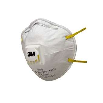 Masque antipoussières 3M 8812 FFP1 avec soupape|3M france-TRMK8812
