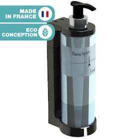 Soap dispenser ISISS black 300mL|JVD-JVD8441767