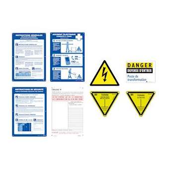 kit signalisation poste std|Catu-CATAM-801