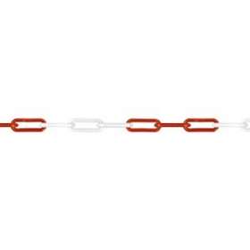 chaine de delimitation 25m rouge/blanc|Catu-CATAL-31-25