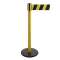 balise noire et jaune avec sangle tissu