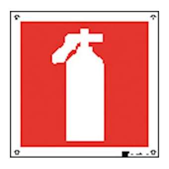 plaque extincteur|Catu-CATAP-951-2