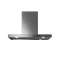 Hotte murale Plane NRS 120cm, inox, 800m3/h, 4 vitesses, Évacuation ou recyclage